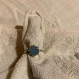 Hand-crafted moonstone ring